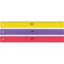 M+R lat, uit plastic, in geassorteerde kleuren, 30 cm