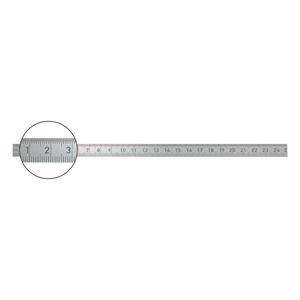 Stalen liniaal Staal roestvrij 1000x30mm FORMAT Stalen liniaal Staal roestvrij 1000x30mm FORMAT