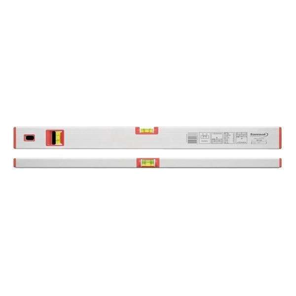 Waterpas LM zilver geëloxeerd 150 cm zilver FORMAT Waterpas LM zilver geëloxeerd 150 cm zilver FORMAT