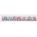 liniaal zeemeermin meisjes 15 cm roze