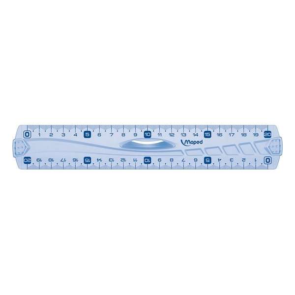 65x Maped decimeter liniaal Geometric dubbele decimeter, 20cm 65x Maped decimeter liniaal Geometric dubbele decimeter, 20cm