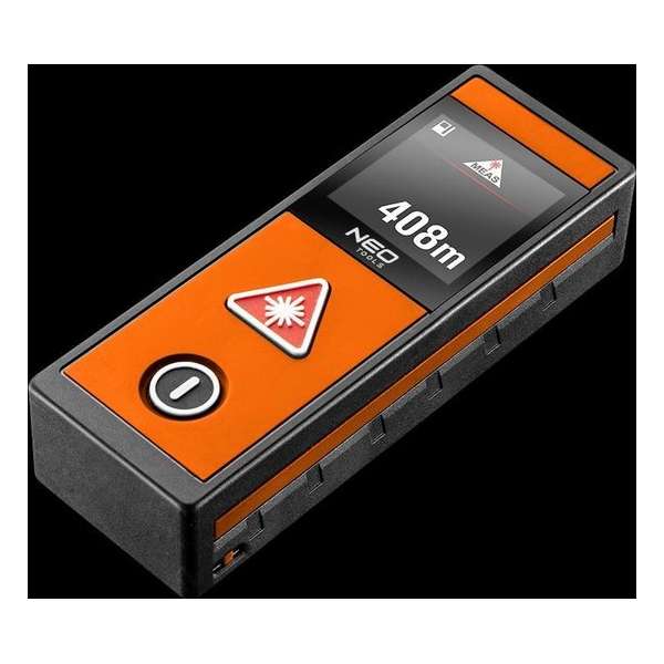 NEO afstandmeter 40m, touch screen met laser NEO afstandmeter 40m, touch screen met laser