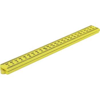KWB duimstok nylon geel 1 m 4-delig