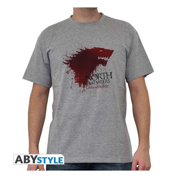 GAME OF THRONES - T-Shirt The North ... Men (M) GAME OF THRONES - T-Shirt The North ... Men (M)