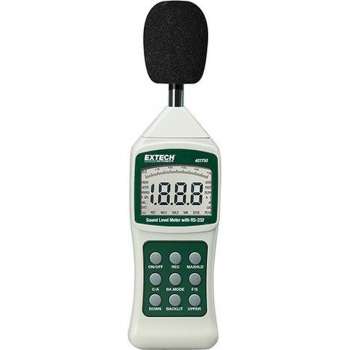 EXTECH 407750: geluidsmeter met pc-interface