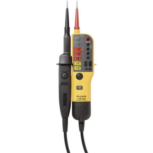 Fluke T110/VDE Spannings-/doorbeltester - AC/DC 6-690V Fluke T110/VDE Spannings-/doorbeltester - AC/DC 6-690V