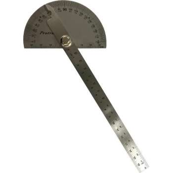 180° half-cirkelvormige indexeringsmeter - Goniometer