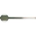 Werkmeetlat vorm B 1500x30x6mm FORMAT