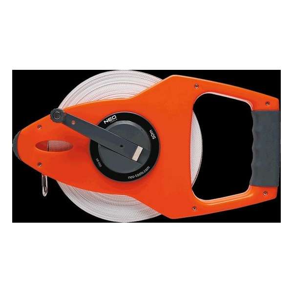 NEO landmeter 50mtr fiber nylon gecoat NEO landmeter 50mtr fiber nylon gecoat