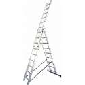 Alumexx Reformladder - 3-delig - 3x9 sporten - Werkhoogte 6.20m
