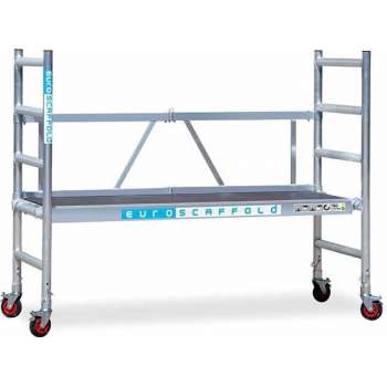 Euroscaffold Kamersteiger EVO 3 meter werkhoogte | 5 jaar garantie | 75x190 3m | Norm EN1004 |