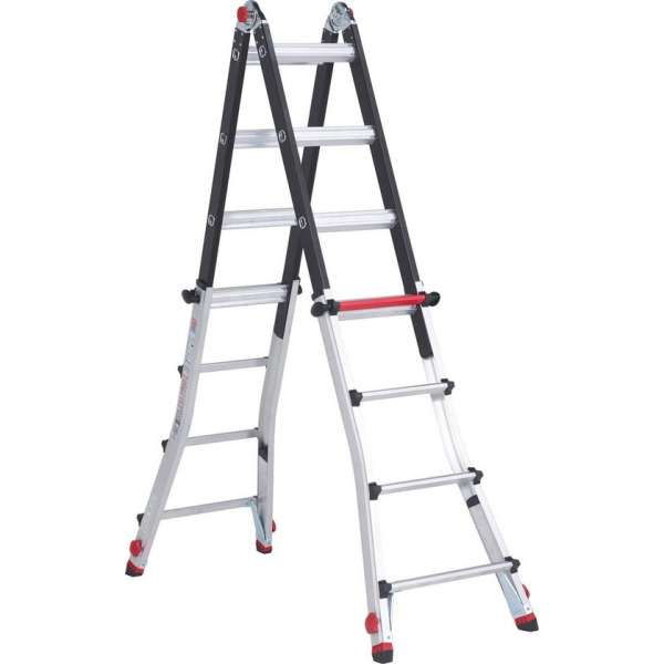 Altrex Varitrex Teleprof 4x5 sporten - Telescopische ladder - Werkhoogte 6.25m Altrex Varitrex Teleprof 4x5 sporten - Telescopische ladder - Werkhoogte 6.25m