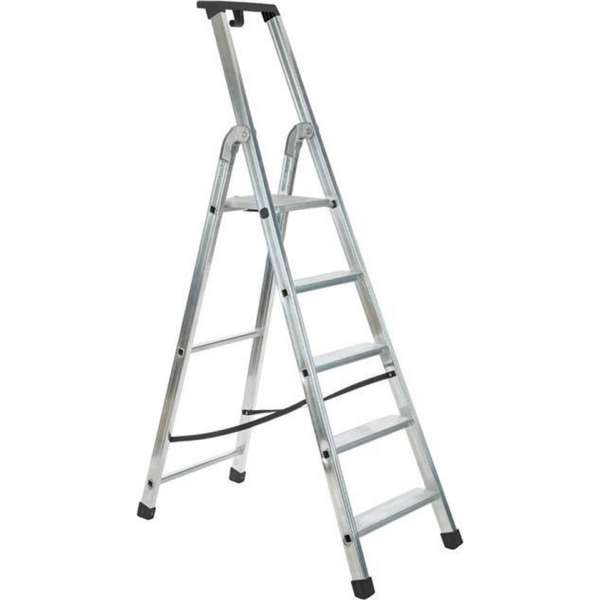Industriële trapladder Quadra 5 treden Industriële trapladder Quadra 5 treden