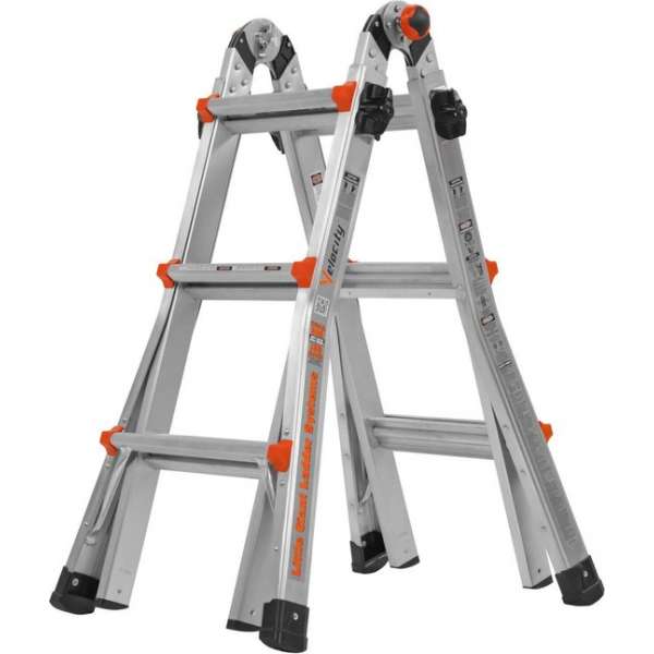 Little Giant Velocity Telescoopladder 4 x 3 sporten. Little Giant Velocity Telescoopladder 4 x 3 sporten.