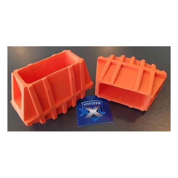 Little Jumbo - Tubesca trapslof Oranje - Ladderdop 2370 - Per 2 stuks Little Jumbo - Tubesca trapslof Oranje - Ladderdop 2370 - Per 2 stuks