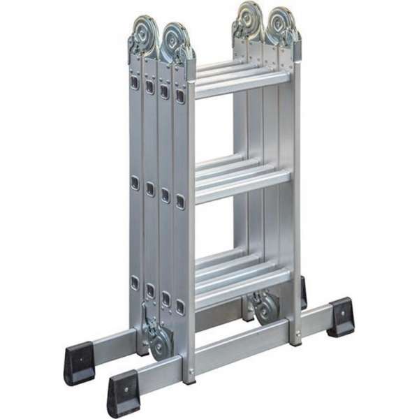 Escalo – Ladder – Multifold – Vouwladder - 4-in-1 – Aluminium Escalo – Ladder – Multifold – Vouwladder - 4-in-1 – Aluminium