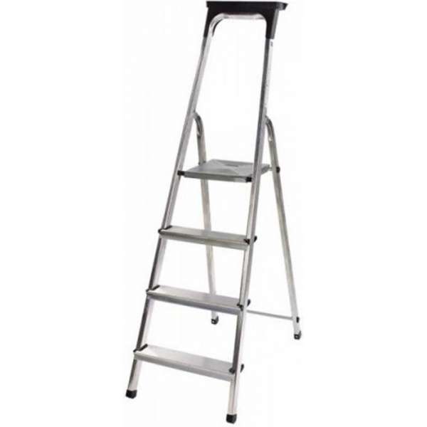 Brennenstuhl Trapladder aluminium 76 cm 1401240 Brennenstuhl Trapladder aluminium 76 cm 1401240