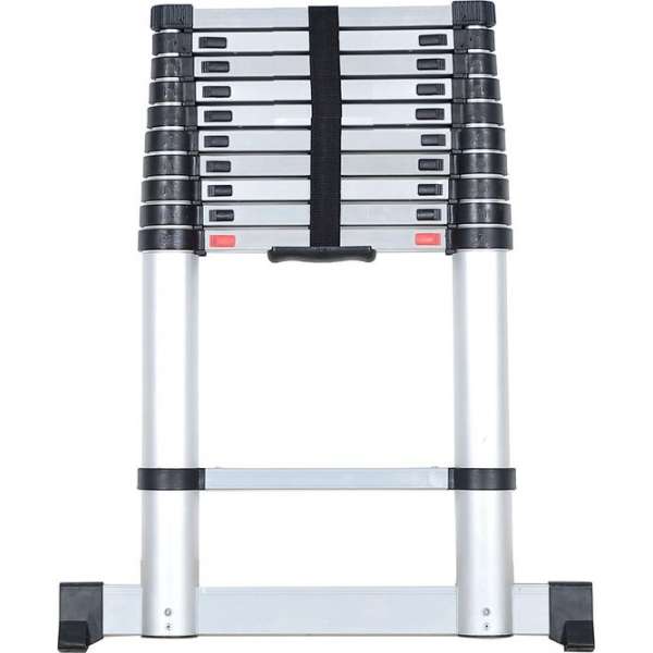 Diggers telescopische ladder, 3,2m , 11 treden Diggers telescopische ladder, 3,2m , 11 treden