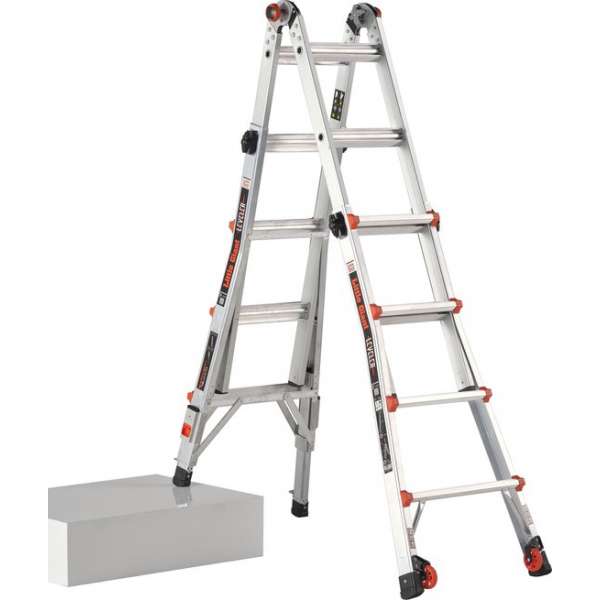 Little Giant Leveler Vouwladder - 4x4 Sporten Little Giant Leveler Vouwladder - 4x4 Sporten