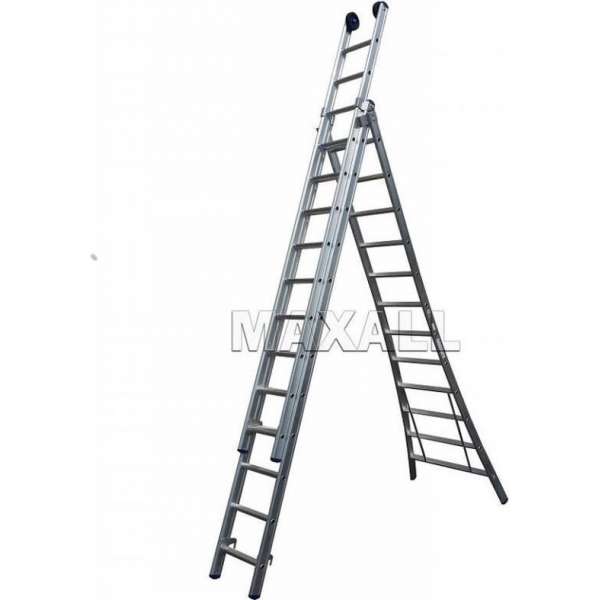 Maxall Reformladder driedelig 3x9 sporten Maxall Reformladder driedelig 3x9 sporten