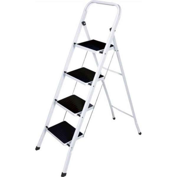 Hofftech Huishoudtrap / Keukentrap Basic Met 4 Treden Hofftech Huishoudtrap / Keukentrap Basic Met 4 Treden