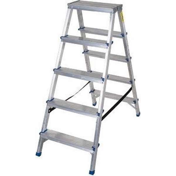 Huishoudladder met 5 treden Huishoudladder met 5 treden