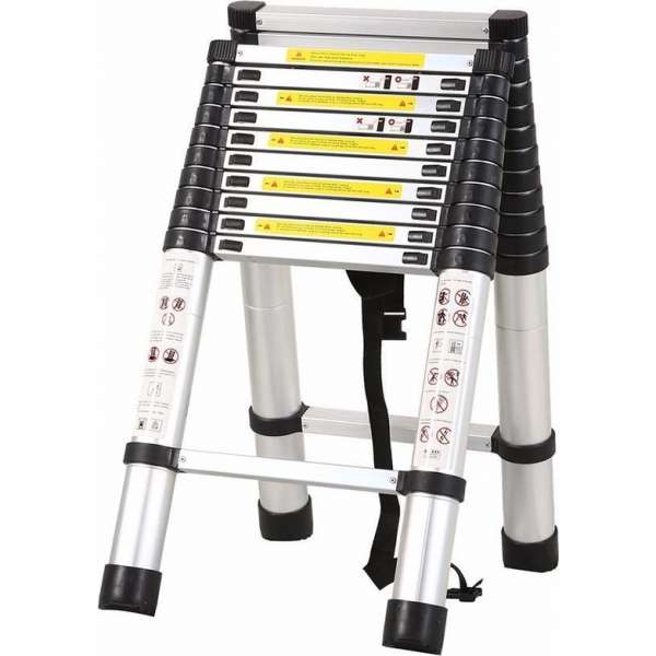 Telescopische Combi Ladder Oversteek/ Reformladder - 3,8M + 3,2M Telescopische Combi Ladder Oversteek/ Reformladder - 3,8M + 3,2M