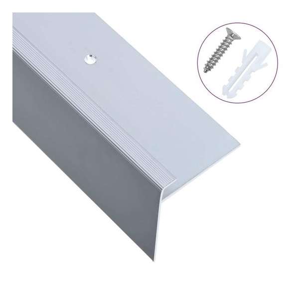 vidaXL Trapneuzen F-vormig 15 st 100 cm aluminium zilverkleurig vidaXL Trapneuzen F-vormig 15 st 100 cm aluminium zilverkleurig