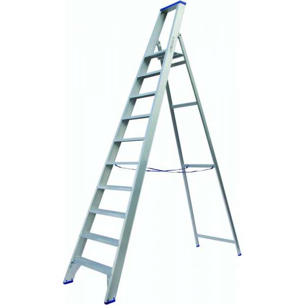 Bordestrap 10 treden (max. werkhoogte 4,50 m) Bordestrap 10 treden (max. werkhoogte 4,50 m)