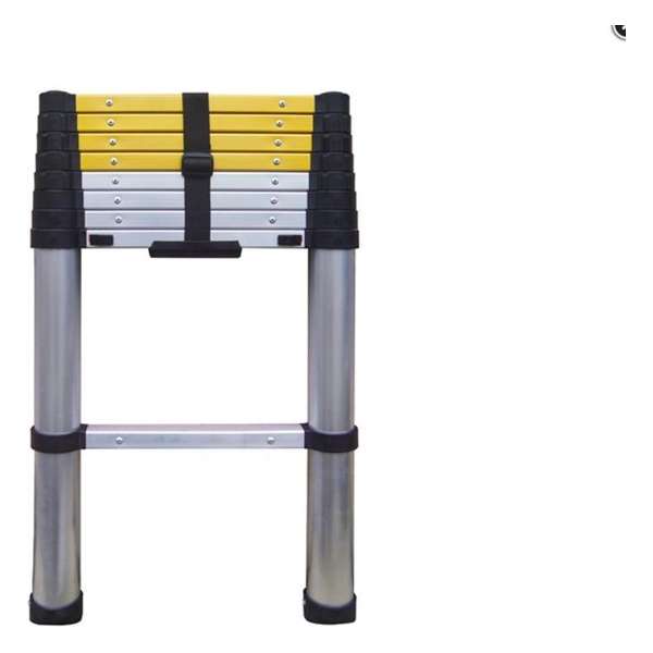 Telescopische ladder , lengte 2M60 ( max werkhoogte 3M70 ) Telescopische ladder , lengte 2M60 ( max werkhoogte 3M70 )