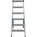 Escalo – Industriële trapladder  – Sparta Duo – Aluminium – 2x6 treden – 129 cm