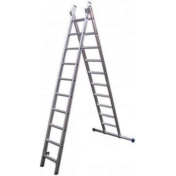 Maxall Reformladder dubbel recht 2x10 sporten Maxall Reformladder dubbel recht 2x10 sporten