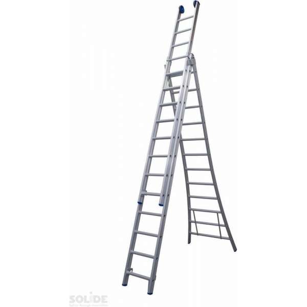 Ladder Type DB driedelig uitgebogen 3x12 sporten Ladder Type DB driedelig uitgebogen 3x12 sporten