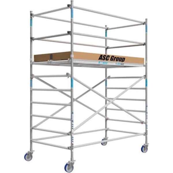 Fast clic Rolsteiger 135 x 4.2 mtr werkhoogte en lengte platform Fast clic Rolsteiger 135 x 4.2 mtr werkhoogte en lengte platform