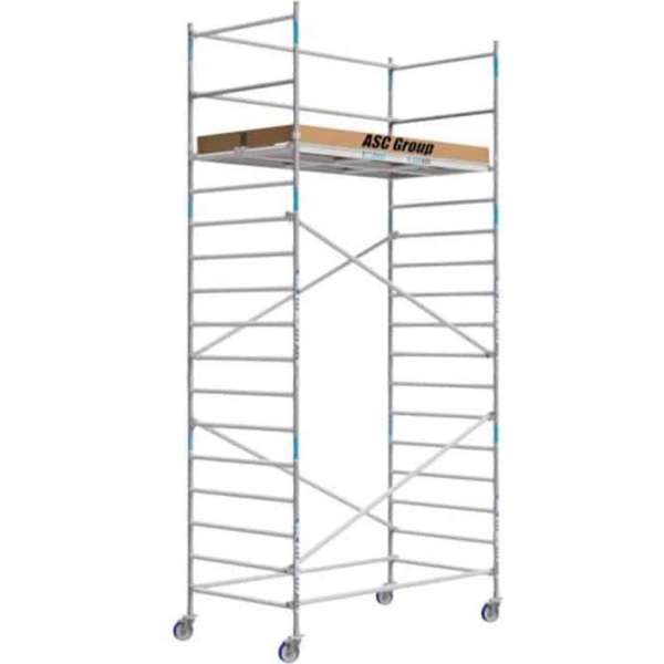 ASC rolsteiger 135 x 6.2 mtr werkhoogte 1.0 en lengte platform ASC rolsteiger 135 x 6.2 mtr werkhoogte 1.0 en lengte platform