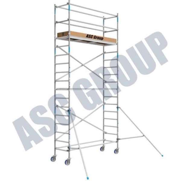 Fast clic Rolsteiger 75 x 6.2 mtr werkhoogte en lengte platform Fast clic Rolsteiger 75 x 6.2 mtr werkhoogte en lengte platform