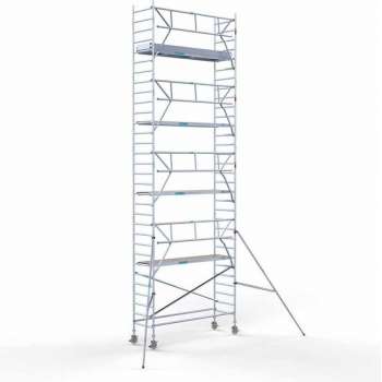 Rolsteiger Standaard 90x305 10,2m werkhoogte + enkele voorloopleuning