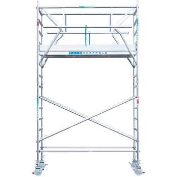Rolsteiger Standaard 75x190 5,2m werkhoogte + dubbele voorloopleuning