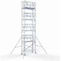 Rolsteiger Standaard 90x250 10,2m werkhoogte carbon vloer + dubbele voorloopleuning