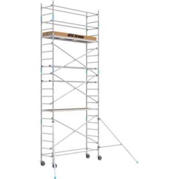 Fast clic  Rolsteiger 75 x 7.2 mtr werkhoogte en  lengte platform