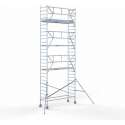 Rolsteiger Standaard 90x305 9,2m werkhoogte carbon vloer + enkele voorloopleuning