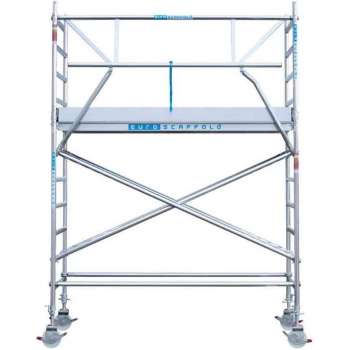 Rolsteiger Standaard 135x305 4,2m werkhoogte carbon vloer + dubbele voorloopleuning