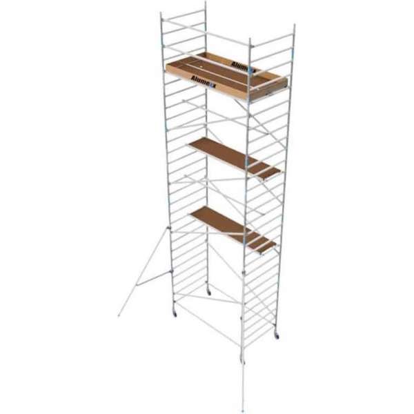 Basic rolsteiger 135 x 9,2m werkhoogte en lengte platform Basic rolsteiger 135 x 9,2m werkhoogte en lengte platform