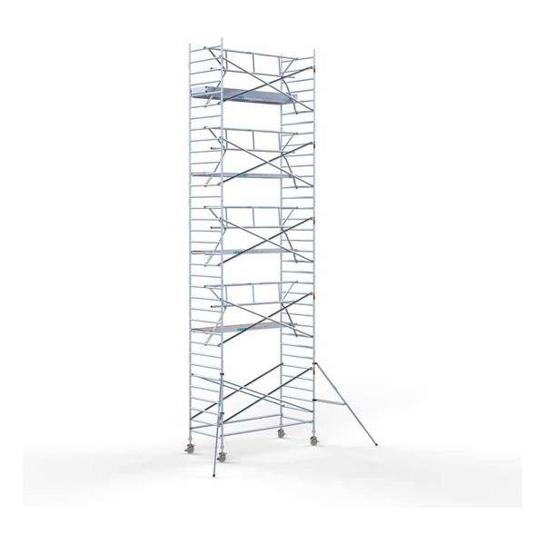 Rolsteiger Standaard 135x305 11,2m werkhoogte + enkele voorloopleuning Rolsteiger Standaard 135x305 11,2m werkhoogte + enkele voorloopleuning