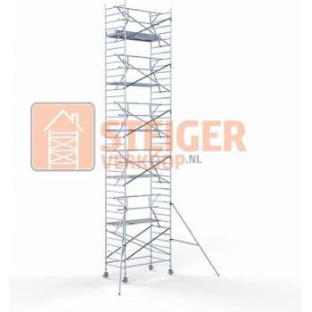Rolsteiger Standaard 135x250 12,2m werkhoogte enkele voorloopleuning