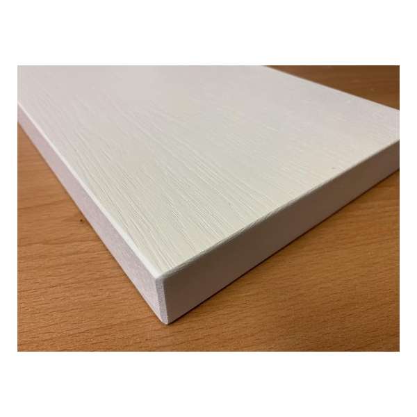 Eiken wandplank wit gelakt - x30x32 Eiken wandplank wit gelakt - x30x32