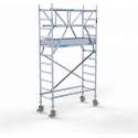 Rolsteiger Standaard 75x190 4,2m werkhoogte carbon vloer + dubbele voorloopleuning