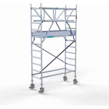 Rolsteiger Standaard 75x190 4,2m werkhoogte carbon vloer + dubbele voorloopleuning