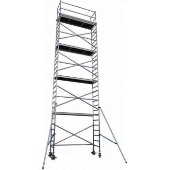 Rolsteiger Standaard 90x305 11,2m werkhoogte carbon vloer