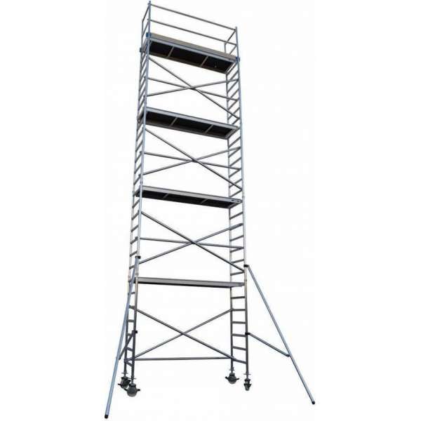Rolsteiger Standaard 90x305 11,2m werkhoogte carbon vloer Rolsteiger Standaard 90x305 11,2m werkhoogte carbon vloer